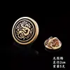 Broche de solapa transfronterizo para mujer, estilo francés retro, exquisito, simple, versátil, anti-deslizamiento, hebilla ligera, lujo ligero, corsage de alta gama para mujer