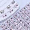 Jia Xiaoya K9 Brillante 8*10 Octagonal Flor de Hielo Corte Punta Inferior Transparente Blanqueador Lujo Ligero Gama Alta Uñas Portátiles Accesorios