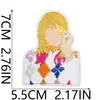 Moda Guitarra Cantora Feminina CD Bordado Tecido Adesivos Acessórios de Vestuário Decoração de Roupas Patch Tyler Rainha Logo Bordado