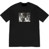 Camiseta Malcolm X 25Ss Marca Trendy Europea y Americana Foto de Personaje Camiseta de Manga Corta Algodón Puro para Hombre y Mujer Manga Media Pareja