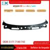 Adequado para BMW Série 3 E90 defletor de limpador capa de carro para-brisa para-brisa 51717180743