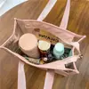 Bolsa de Cosméticos Transfronteriza Ins de Alta Gama Impermeable de PVC Gran Capacidad Bolso de Mano para Mujer Bolsa de Neceser de Viaje para Cosméticos
