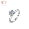 Anillo de plata de ley 925 con diamantes de 1 quilate para mujer, clásico, de seis garras, ligero, de lujo, a la moda, con un solo diamante, joyería, accesorios de mano.