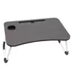 Mesa Portátil para Cama, Mesa Preguiçosa Dobrável com Suporte para Cartão, Mesa de Estudo, Mesa de Escritório, Mesa de Trabalho para Uso Doméstico