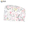 Gorro Quirúrgico Estampado Femenino Algodón Puro Gorro de Enfermera Gorro Baotou Nacido de la Luna Doctor de Clínica Dental y Estomatológica Gorro de Trabajo Masculino