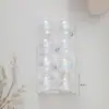 Sinfonía Navideña Set de Bolas Transparentes Adornos para Árbol de Navidad DIY Diseño de Escena Atmósfera Decoración Festiva Listo en Stock