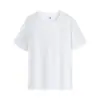 Nova camiseta masculina de designer de manga curta da moda para o verão, solta e versátil, top pullover de corte casual
