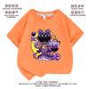 Roupinhas de bichinhos sorridentes camiseta infantil de algodão manga curta hora do jogo do Bobby Smiling Critters
