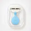 Maquinilla de afeitar manual para mujer con cabezal de jabón, depiladora portátil para todo el cuerpo, rasuradora de vello de pierna con hoja de acero inoxidable multicapa