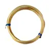 Alambre de Latón Plateado Color-Preservante Dorado para Enrollar DIY 0.3-1.0mm Alambre Fino de Latón Alambre Plateado 181 Yuanxiang Alambre de Cobre Joyería