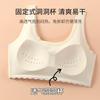 Ropa interior de desarrollo para niñas estudiantes de secundaria y preparatoria. Sujetador para niñas grandes. Chaleco fino sin costuras y con copa fija para la pubertad.