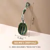 Colher de cabo longo de série de desenhos animados, colher com design fofo criativo, colher de cerâmica para uso doméstico, colher de sopa de formato irregular, colher de arroz, colher de sobremesa