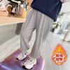 Pantalones para niños 2022 Nuevo Primavera y Otoño Pantalones Casuales Elásticos Pantalones Bombachos Estilistas para Niños y Niñas Pantalones de Punto Coreanos