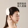 Pente de Massagem Portátil Fasola para Uso Doméstico, Pente para Cabelos de Alto Volume Feminino, Dentes Duplos Confortáveis Cuidado Anti-Estático Pente Alisante