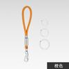 Llavero para exteriores hebilla de montañismo cuerda de mano anti-pérdida hebilla fija de acero inoxidable cordón para joyería llavero multifunción al por mayor