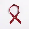 Corbata de Moño Cruzada Graduación Negro Estudiante Femenina Corbata Uniforme de Bachiller Tailandés Uniforme Escolar Rojo jk Accesorios Moño