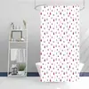 Cortina de ducha para mampara de baño de alto peso proveedor de comercio electrónico transfronterizo cortina de ducha de poliéster impermeable y antihongos para baño