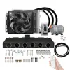 Ar Condicionado de Estacionamento Montado no Teto, Ar Condicionado Elétrico Montado no Teto, 12V/24V, Universal para Colheitadeiras, Empilhadeiras e Caminhões