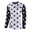 Ropa para Carreras Todoterreno Transfronterizas, Tallas Europeas y Americanas, Camiseta de Manga Larga Versátil de Corte Holgado, Transpirable y que Absorbe el Sudor, Ropa para Descenso