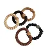 Cuerda para el Cabello de Pedrería Tono Agitado Mismo Estilo Alto Valor de Color Anillo para el Cabello de Terciopelo Plantado Celebridad de Internet de Corea del Sur Elegante Alta Calidad Estilo Occidental Cuerda de Taladro Brillante