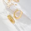 Pendientes pequeños y exquisitos de estilo coreano, estilo frío, con hebilla de oreja de cobre y circonita para mujer, combinables con todo, joyas distintivas de celebridades de Internet.