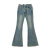 NZ241-24 Verano Nuevo Estilo Americano Vintage Lavado Elástico Ajustado Delgado Aspecto Delgado Chica Picante Casual Micro-La Jeans