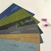 Serie Geométrica Papel Especial Cartulina de Color Vega Impresión de Tarjetas de Felicitación Tarjetas de Presentación Papel de Arte