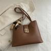 Bolso de Mano de Verano Nuevo 2025, Bolso Tipo Cubo de Aspecto Sofisticado, Bolso de Hombro Nicho de Gran Capacidad, Tendencia Bolso Bandolera para Mujer