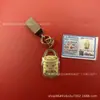 Garantizado para Hacerte Rico Caja de Regalo Llavero Colgante Bolsa Dorada Colgante Cadena de Teléfono Móvil Insignia Corporativa Personalizada Logo
