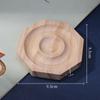 Soporte de Exhibición de Joyería de Madera Maciza, Linda Bandeja de Exhibición de Joyería con Forma de Cerdo de Madera de Haya, Almacenamiento al por Mayor de Joyería para Pulseras