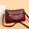 Bolsa Feminina 2025 Nova Couro Macio Bolsa para Mãe de Meia Idade Bolsa Transversal Bolsa Feminina Elegante de Ombro Único Transversal Bolsa Pequena de Mão