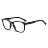 Gafas de Miopía Antirradiación y Bloqueo de Luz Azul de Moda para Hombres, Disponibles para Hombres y Mujeres, Se Pueden Adaptar con Lentes Graduados, Gafas Transparentes Grises