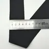 1.0-7.0cm negro y blanco en stock banda elástica de lana de doble cara alta elasticidad imitación de nailon terciopelo de doble cara pantalones diadema accesorios de ropa