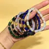 Pulsera de Cuentas Glaseadas Xueba Zona Escénica Cinco Elementos al por Mayor Cinco Colores Multi-Tesoro Verde Rojo Regalo para Amigos Popular en Xiaohongshu