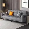 Sofá cama plegable multifuncional, cubierto de tela, diseño simple, adecuado para salas de estar, apartamentos de alquiler, dormitorios y espacios pequeños