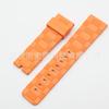 Correa deportiva impermeable de caucho fluorado FKM 20 22l24mm plana/adecuada para relojes de marcas de alta gama de primera línea, etc.