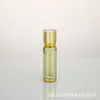 Botella de Vidrio para Perfume Galvanizada Personalizada, Botella con Atomizador de Presión, Botella Portátil para Muestras de Aceite Esencial Estampada en Oro, Botella Vacía, Cosméticos de Alta Gama