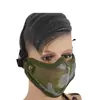 Ventas Directas de Fábrica Malla de Acero Protectora Cubierta Máscara Protectora Equipo Cs Protección Facial Ciclismo al Aire Libre A prueba de Viento y Transpirable