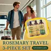 Kit de Viaje Romero Cebolla Cuidado Set de Viaje Es Fácil de Transportar y Fácil de Usar para la Limpieza Corporal