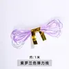 Jingde Jewelry Cuerda de Cera de Gama Alta Accesorios Hechos a Mano para DIY Collar Pulsera Cuerda Trenzada Cordón Cuerda para la Mano Cuerda Elástica Colección