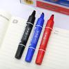 Rotulador Hero 880 de doble cabezal, de secado rápido, para logística, dibujo exprés, negro, con aceite