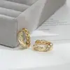 Pendientes Metálicos Irregulares Brillantes de Nuevo Estilo 2026 para Mujer, Pendientes Geométricos Retorcidos de Alta Gama Que Hacen que el Rostro Parezca Más Delgado