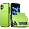 Tarjeta de comercio exterior Funda de teléfono anti-flexión para iPhone16 para iP 16plus deslizante doble tarjeta Cubierta protectora SGP