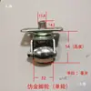 Acessórios para Piano Rodízios para Piano Vertical Rodízios Dourados Imitação Altura 57mm Rodízios de Roda para Piano Rodízios de Roda Dupla Simples Plástico Nylon