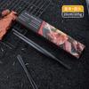 Pinzas para Barbacoa Coreana de Acero Inoxidable Transfronterizas Fcm Pinzas para Barbacoa Pinzas para Alimentos Pinzas para Emplatado de Bistec Buffet Pinzas para Té
