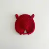 Touca de Bebê Yipan Inverno Novo Estilo Infantil Fofa de Tricô para Calor ao Ar Livre e Proteção contra Vento Touca com Proteção para Orelhas de Bebê