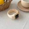 Nova Coleção de Pulseiras de Resina Vintage Transfronteiriças para Mulheres, Pulseira Exagerada de Aba Larga com Pedras, Acessórios de Joias Europeus e Americanos