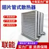 Intercambiador de Calor Industrial de Tubo Aleteado, Intercambiador de Aire Caliente Tipo Aleteado, Intercambiador de Calor de Tubo Aleteado para Secado con Aceite Térmico