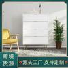 Muebles de placa populares de Amazon, muebles europeos y americanos transfronterizos, nuevo cajón de dormitorio, fábrica, venta al por mayor, cómoda