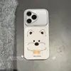 Adecuado para funda de teléfono Huawei Pura 80, anticaídas, elegante pro, protección de borde completo, diseño divertido de lazo de dibujos animados, estilo West Highland